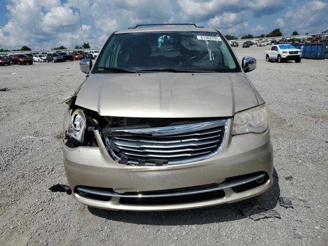 2C4RC1CGXER108250 - 2014 CHRYSLER TOWN & COU TOURING L GOLD photo 5