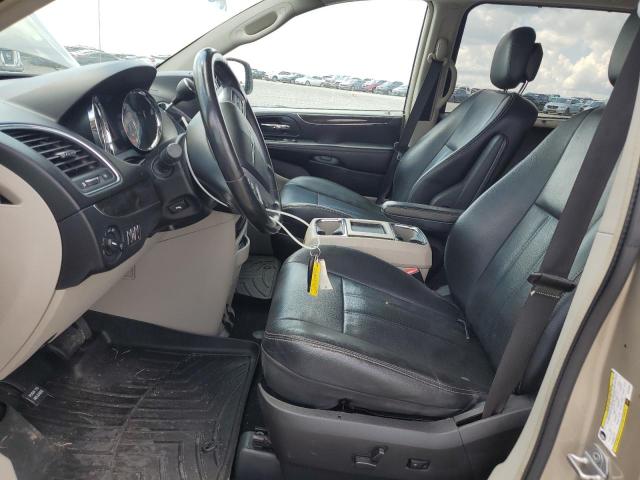 2C4RC1CGXER108250 - 2014 CHRYSLER TOWN & COU TOURING L GOLD photo 7