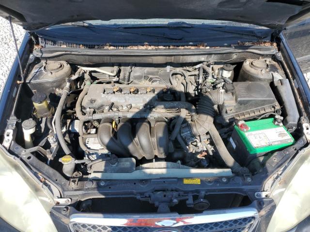 1NXBR32E95Z528530 - 2005 TOYOTA COROLLA CE Черный фото 11