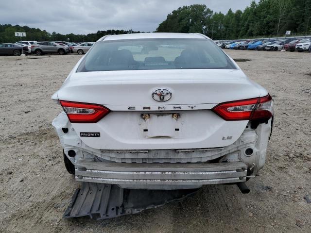 4T1B11HK3JU035431 - 2018 TOYOTA CAMRY L WHITE photo 6