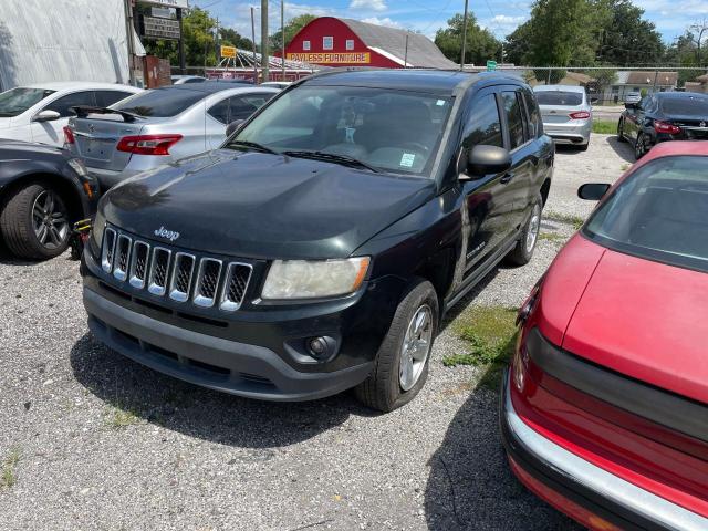 1C4NJCEA8DD225660 - 2013 JEEP COMPASS LATITUDE BLACK photo 2