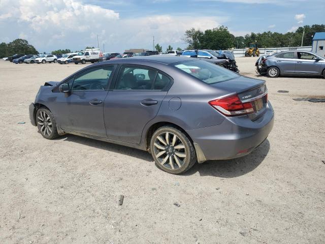 19XFB2F92FE013998 - 2015 HONDA CIVIC EXL GRAY photo 2