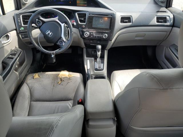 19XFB2F92FE013998 - 2015 HONDA CIVIC EXL GRAY photo 8
