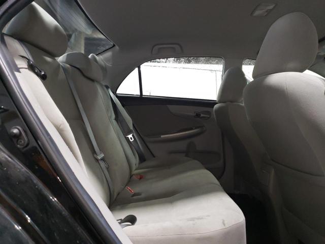 2T1BU4EE4CC818317 - 2012 TOYOTA COROLLA BASE BLACK photo 10