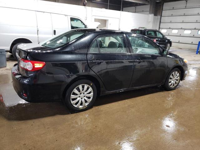 2T1BU4EE4CC818317 - 2012 TOYOTA COROLLA BASE BLACK photo 3