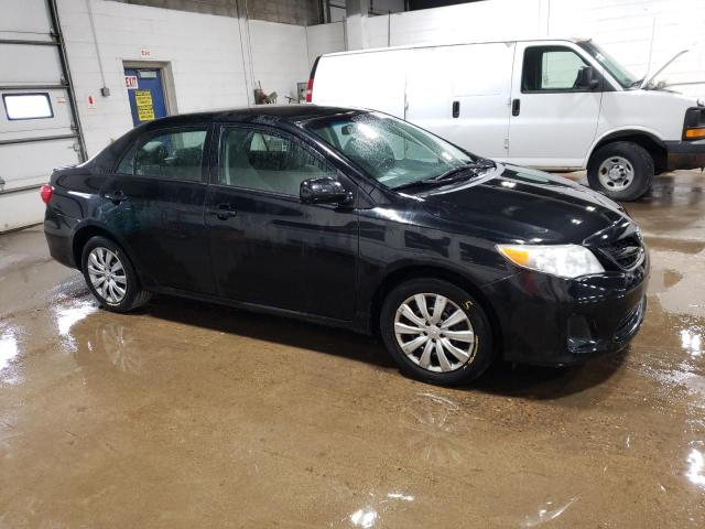 2T1BU4EE4CC818317 - 2012 TOYOTA COROLLA BASE BLACK photo 4