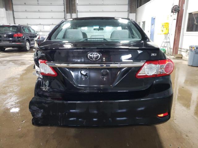 2T1BU4EE4CC818317 - 2012 TOYOTA COROLLA BASE BLACK photo 6