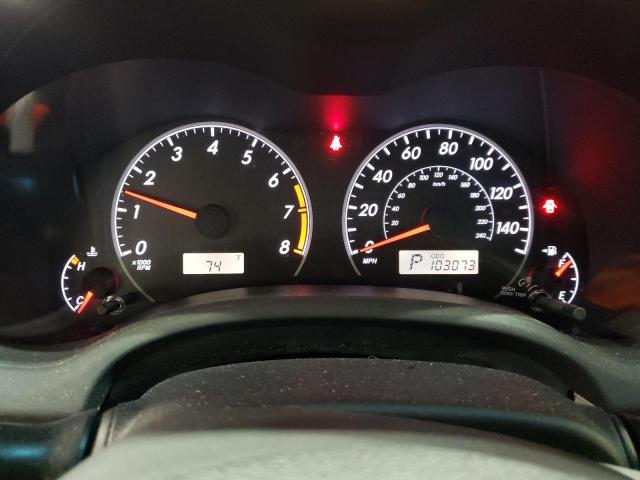 2T1BU4EE4CC818317 - 2012 TOYOTA COROLLA BASE BLACK photo 9