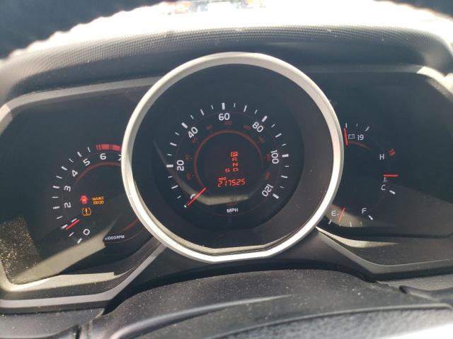 JTEZU5JR1B5027764 - 2011 TOYOTA 4RUNNER SR5 GRAY photo 9