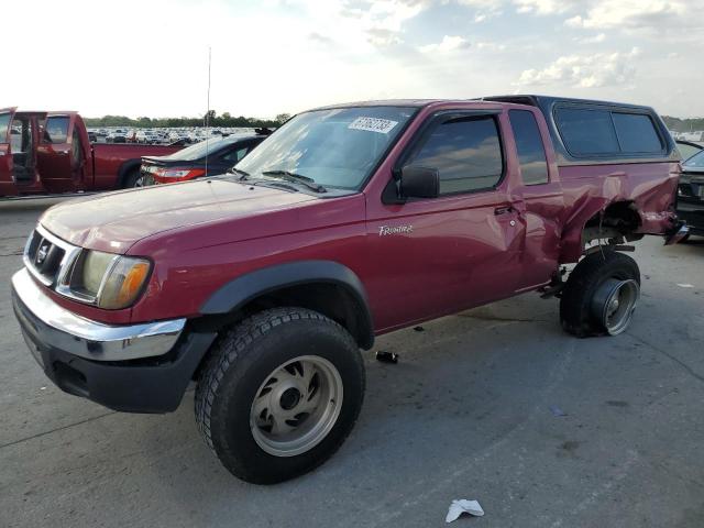 1N6DD26Y3WC341203 - 1998 NISSAN FRONTIER KING CAB XE RED photo 1