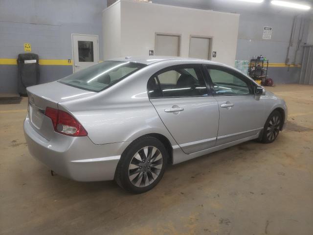 2HGFA16979H350948 - 2009 HONDA CIVIC EXL SILVER photo 3