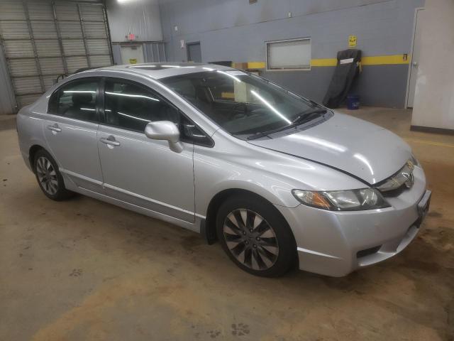 2HGFA16979H350948 - 2009 HONDA CIVIC EXL SILVER photo 4