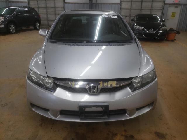 2HGFA16979H350948 - 2009 HONDA CIVIC EXL SILVER photo 5
