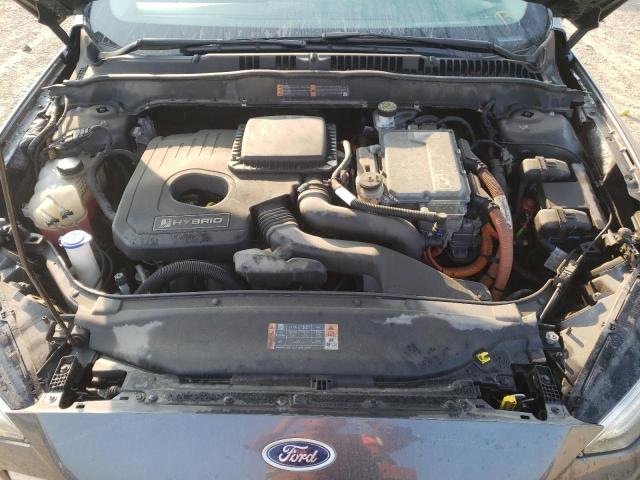 3FA6P0LU7KR164052 - 2019 FORD FUSION SE Boz foto 11