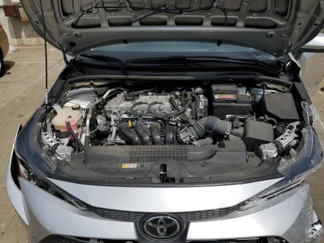 JTDEPMAE9MJ161272 - 2021 TOYOTA COROLLA LE SILVER photo 11