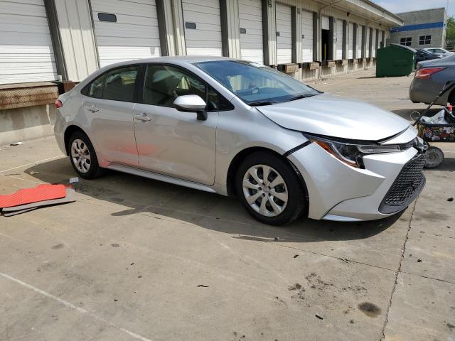 JTDEPMAE9MJ161272 - 2021 TOYOTA COROLLA LE SILVER photo 4