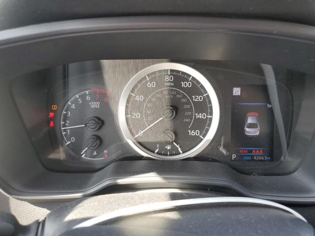 JTDEPMAE9MJ161272 - 2021 TOYOTA COROLLA LE SILVER photo 9