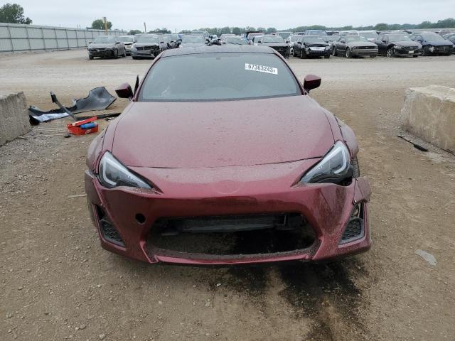 JF1ZNAA12G9709157 - 2016 TOYOTA SCION FR-S 勃艮第红 照片 5