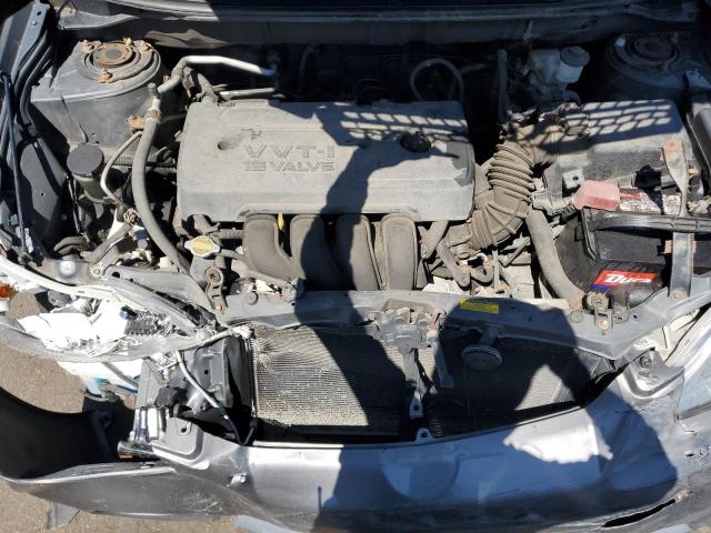 2T1KR32EX8C714583 - 2008 TOYOTA COROLLA MA XR GRAY photo 11