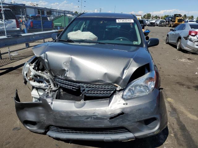 2T1KR32EX8C714583 - 2008 TOYOTA COROLLA MA XR GRAY photo 5