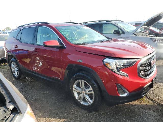 3GKALTEV3JL203992 - 2018 GMC TERRAIN SLE RED photo 4