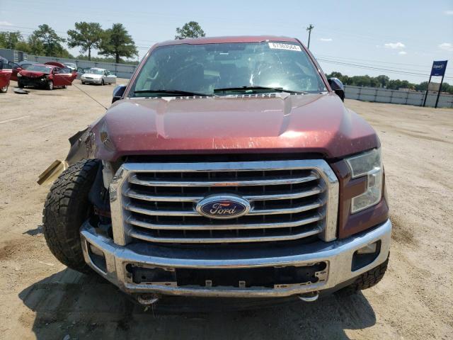 1FTEW1EF5GKD28231 - 2016 FORD F150 SUPERCREW BURGUNDY photo 5