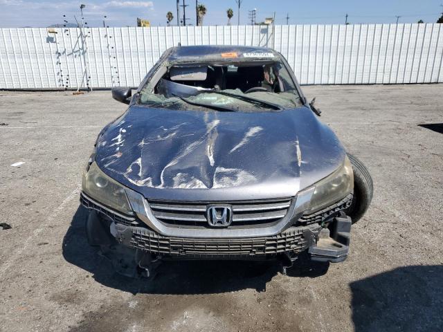 1HGCR2F30DA172952 - 2013 HONDA ACCORD LX GRAY photo 5