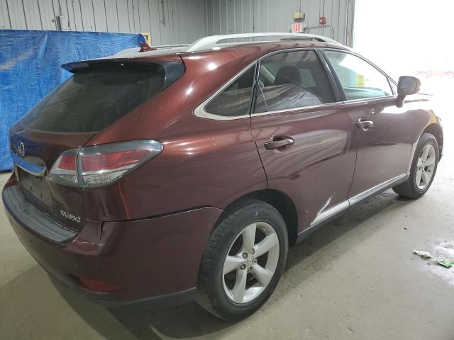 2T2BK1BA6DC178713 - 2013 LEXUS RX 350 BASE Tünd qırmızı foto 3