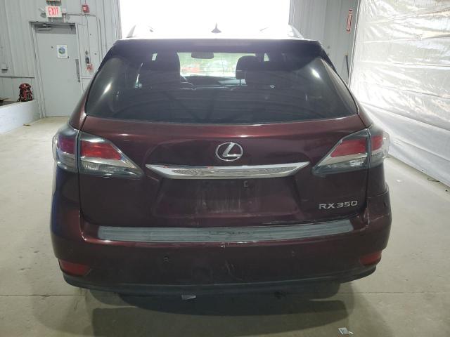 2T2BK1BA6DC178713 - 2013 LEXUS RX 350 BASE Tünd qırmızı foto 6