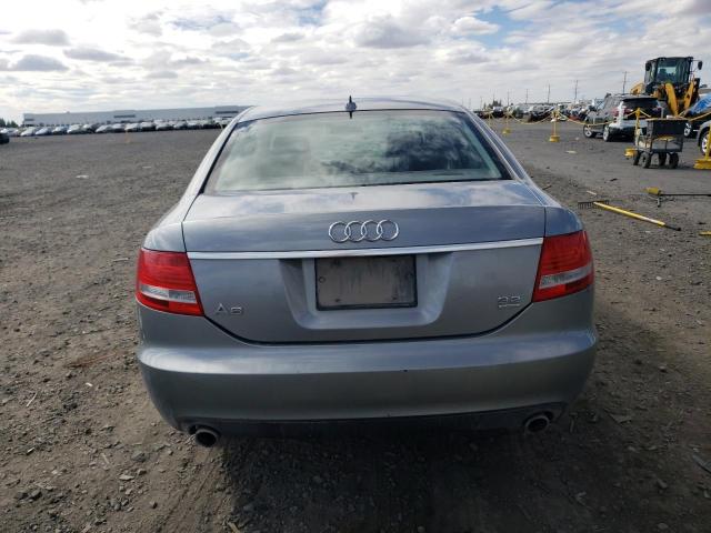 WAUDH74F27N102766 - 2007 AUDI A6 3.2 QUATTRO SILVER photo 6