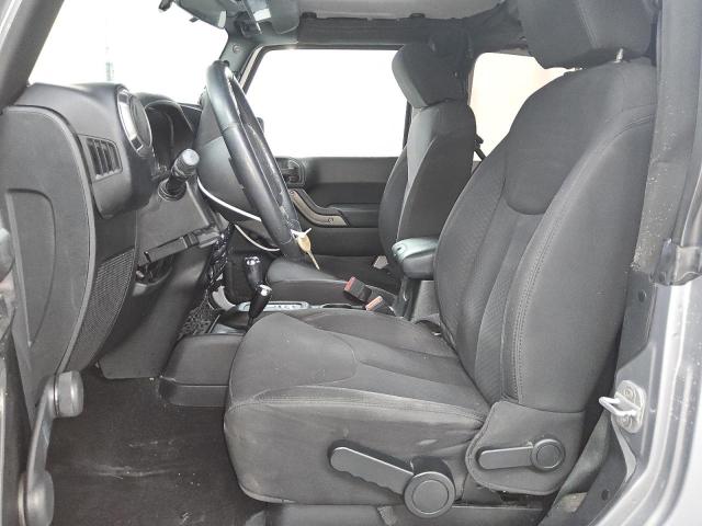 1C4AJWAG3DL633855 - 2013 JEEP WRANGLER SPORT GRAY photo 7