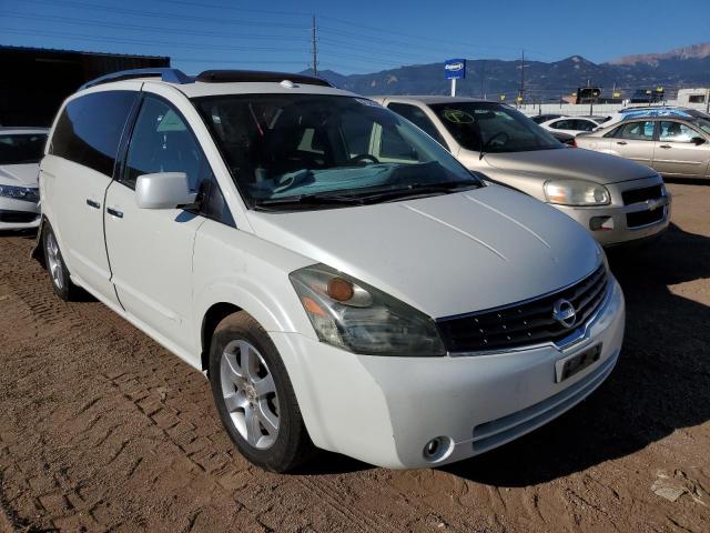 5N1BV28U38N116851 - 2008 NISSAN QUEST S WHITE photo 4