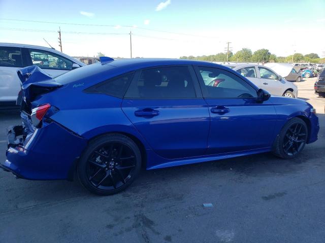 2HGFE2F59NH521863 - 2022 HONDA CIVIC SPORT BLUE photo 3
