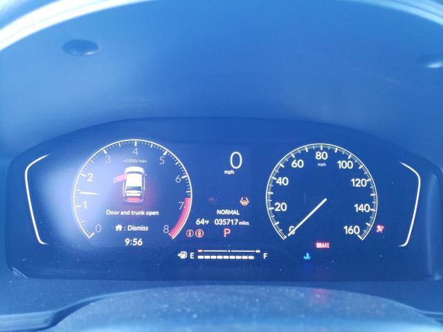 2HGFE2F59NH521863 - 2022 HONDA CIVIC SPORT BLUE photo 9