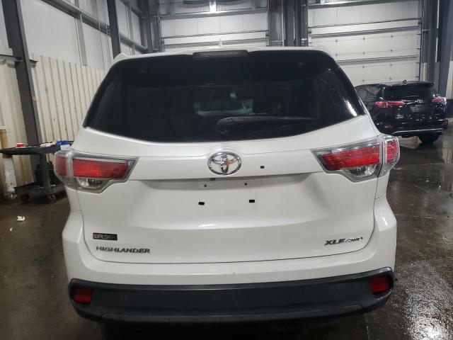 5TDJKRFH9ES039495 - 2014 TOYOTA HIGHLANDER XLE 白色 照片 6