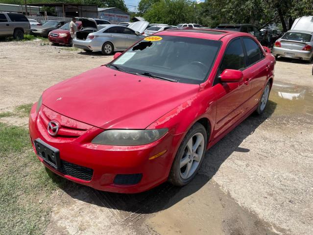 1YVHP80D585M07336 - 2008 MAZDA 6 S RED photo 2