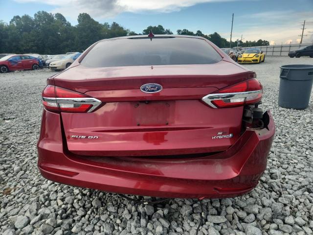 3FA6P0LU0KR222602 - 2019 FORD FUSION SE Червоний фото 6