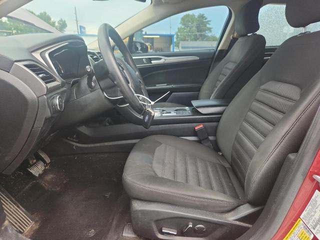 3FA6P0LU0KR222602 - 2019 FORD FUSION SE Червоний фото 7