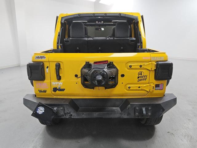 1C4HJXDG0MW537194 - 2021 JEEP WRANGLER U SPORT Sarı foto 6