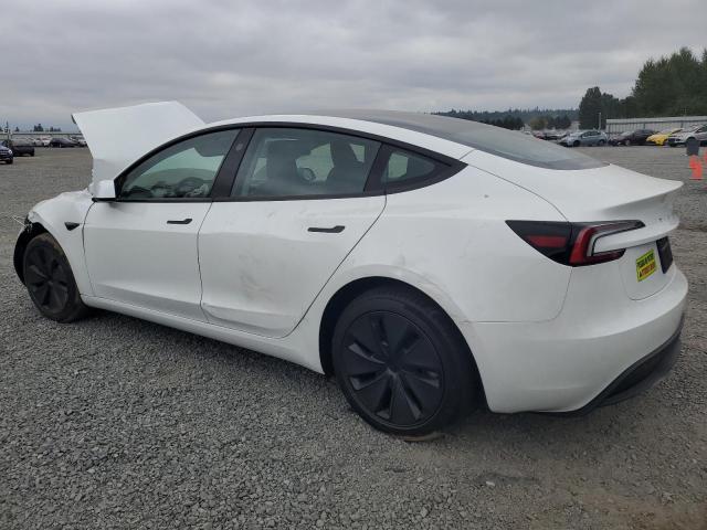 5YJ3E1EA7SF043163 - 2025 TESLA MODEL 3 白色 照片 2