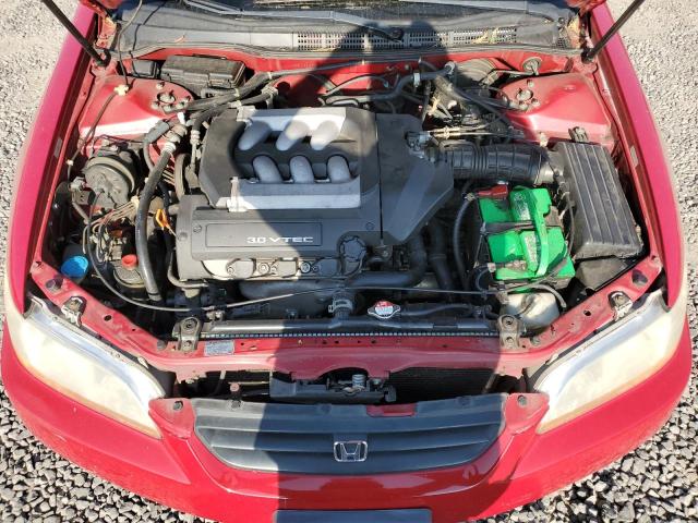 1HGCG2258YA031176 - 2000 HONDA ACCORD EX Kırmızı fotoğraf 11