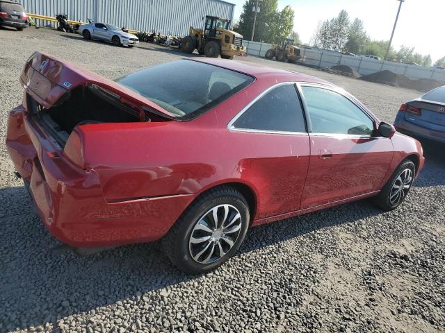 1HGCG2258YA031176 - 2000 HONDA ACCORD EX Kırmızı fotoğraf 3