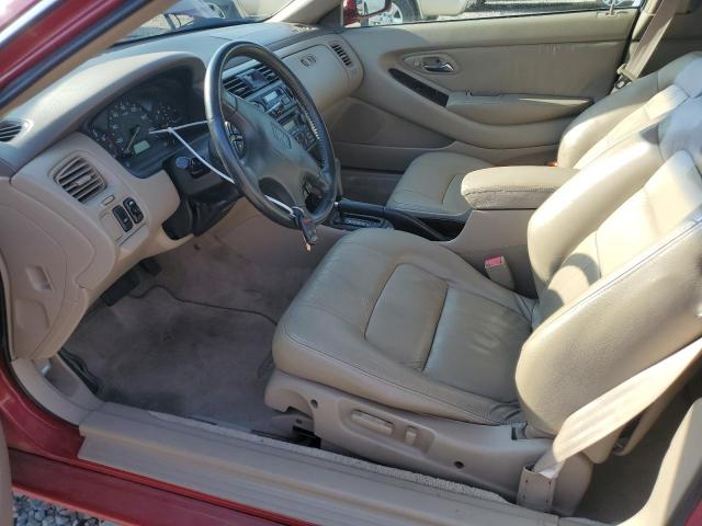 1HGCG2258YA031176 - 2000 HONDA ACCORD EX Kırmızı fotoğraf 7