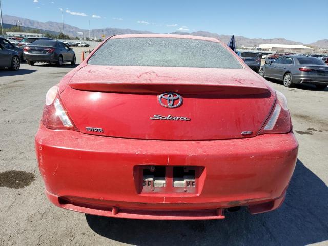 4T1CE38P24U914844 - 2004 TOYOTA CAMRY SOLA SE RED photo 6