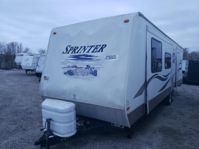 4YDT3002881532637 - 2008 KEYSTONE SPRINTER WHITE photo 2