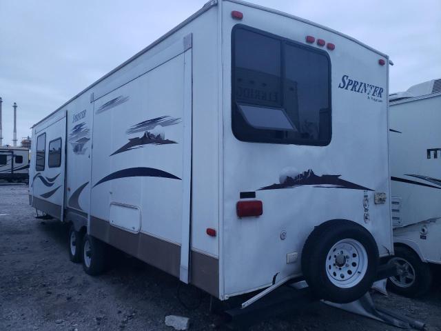 4YDT3002881532637 - 2008 KEYSTONE SPRINTER WHITE photo 3
