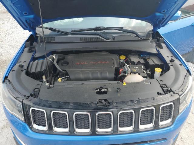 3C4NJCCB4JT374598 - 2018 JEEP COMPASS LIMITED 蓝色 照片 12