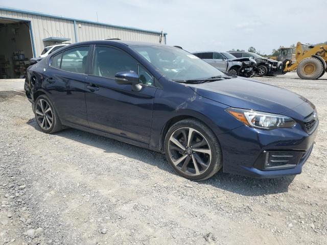 4S3GKAM68L3605478 - 2020 SUBARU IMPREZA SPORT BLUE photo 4