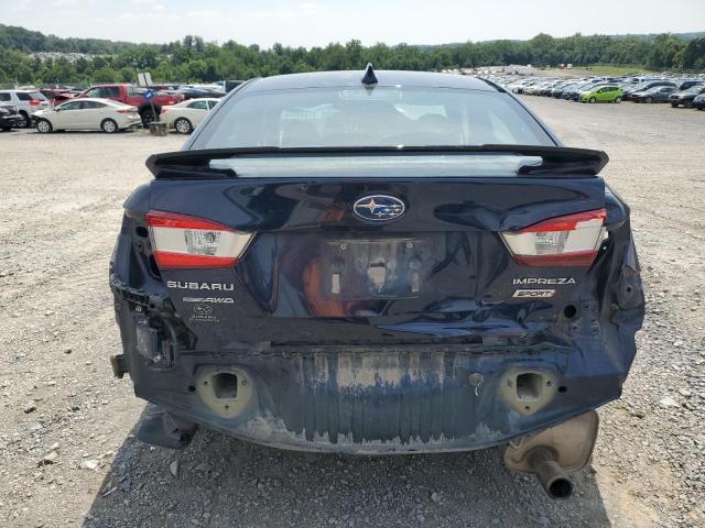 4S3GKAM68L3605478 - 2020 SUBARU IMPREZA SPORT BLUE photo 6