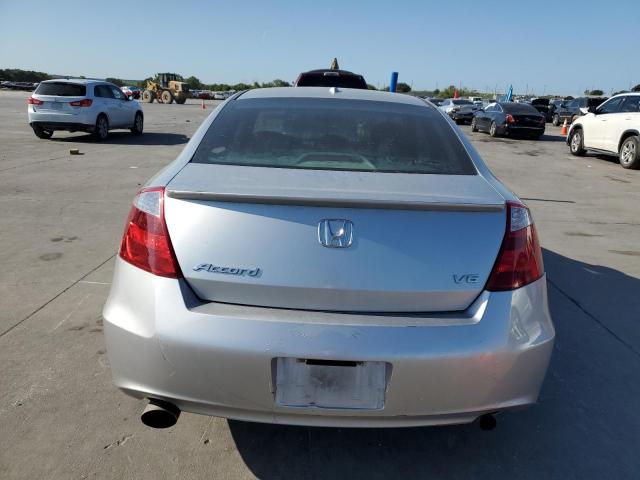 1HGCS22869A011261 - 2009 HONDA ACCORD EXL SILVER photo 6